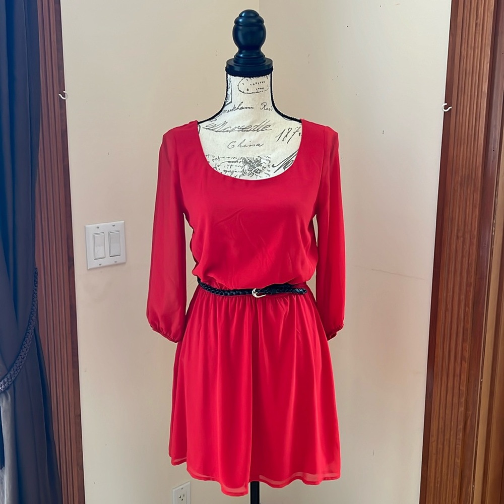 Poppy Red Dress Kohl’s | XS